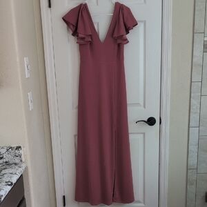Birdy Grey Hannah Dress Crepe Mulberry
